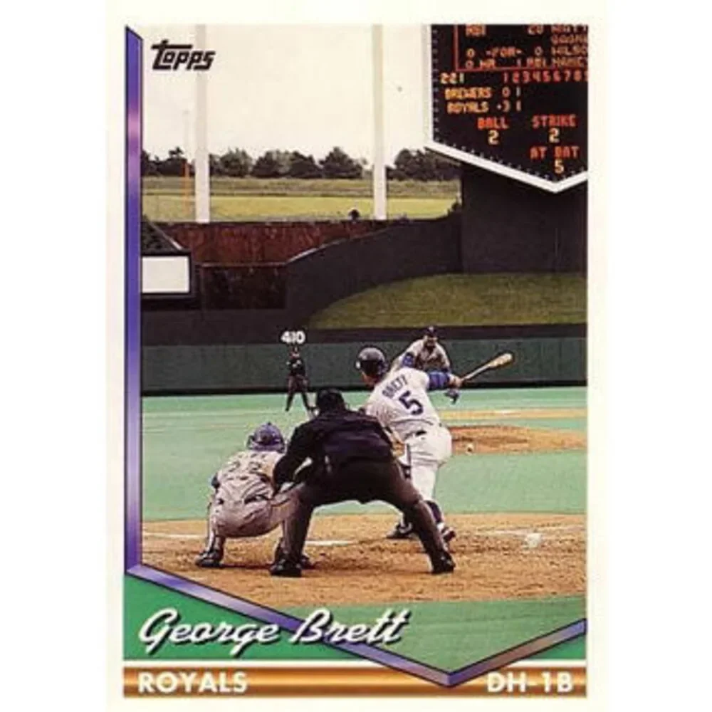 1994 Topps George Brett # 180 Kansas City Royals